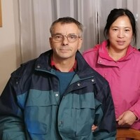 Household couple, Laidy's maid